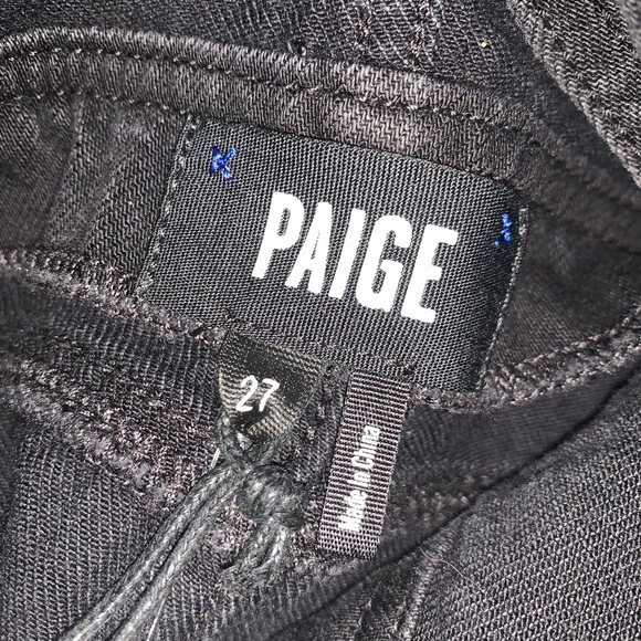 NWT PAIGE etta skirtall nightingale black - Picture 7 of 10